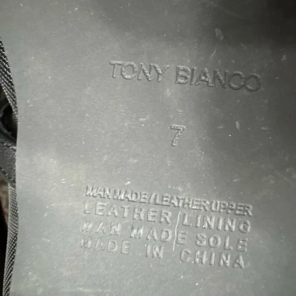 Tony Bianco Mesh Mary Jane Flats Size 7 Black Classic Minimalist Chic - Picture 5 of 8